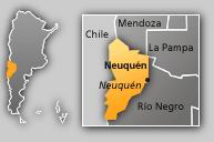 Mapa del Neuquén