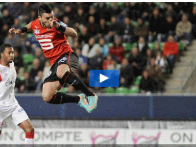 Video: Increible gol de Alessandrini para el Rennes