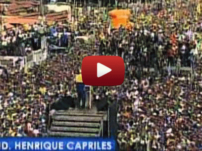 Mas de 1M de personas salieron a la calle por Capriles tras la muerte de tres opositores en manos de un seguidor de Chávez