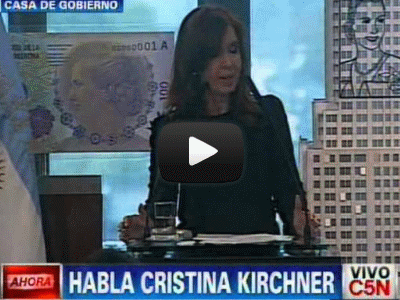 Video: Cristina reiteró que en “Argentina no hay cepo cambiario”