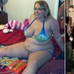 Se cansó de luchar contra el sobrepeso y ahora come para engordar y muestra su cuerpo en internet