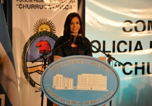 Cristina Kirchner inaugura obras en el Hospital Churruca