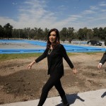 Las calzas negras de Cristina Kirchner