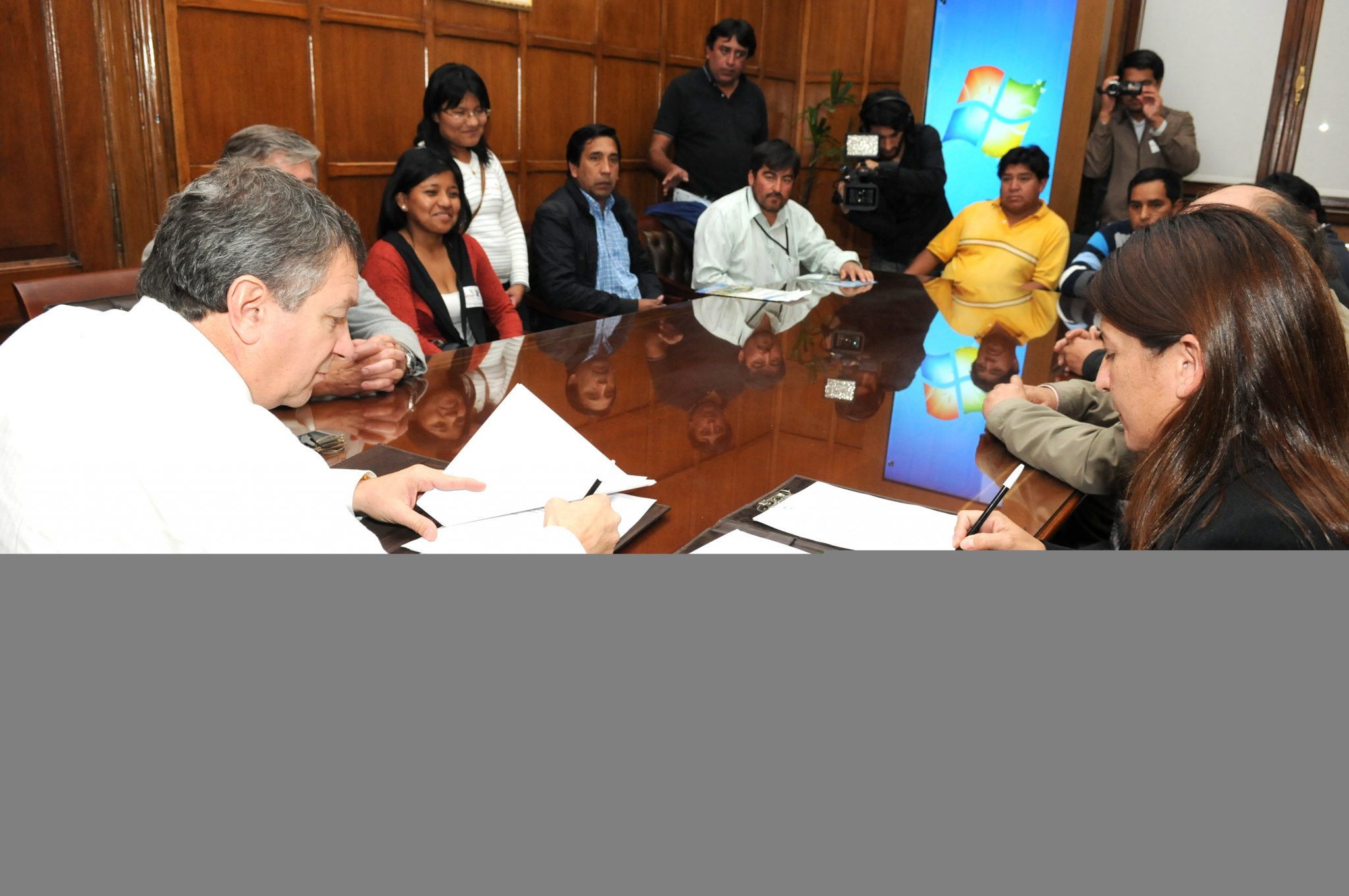 Yauhar firmó un convenio para fortalecer la producción de quínoa