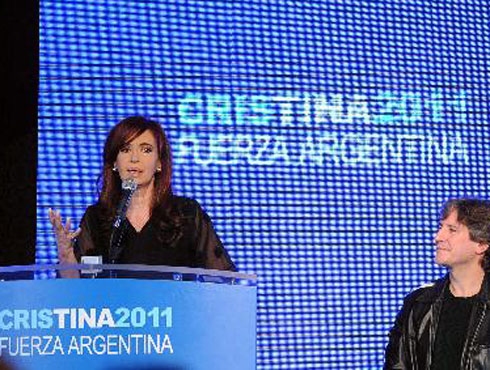 CIERRE DE CAMPA�A DE CRISTINA KIRCHNER
