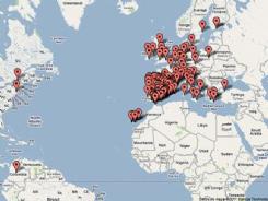 ESPAÑA : SON 166 LAS CIUDADES QUE PROTESTAN