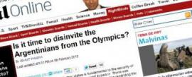 El Daily Mail quiere impedir que la Argentina participe de los Juegos Ol�mpicos de Londres 2012
