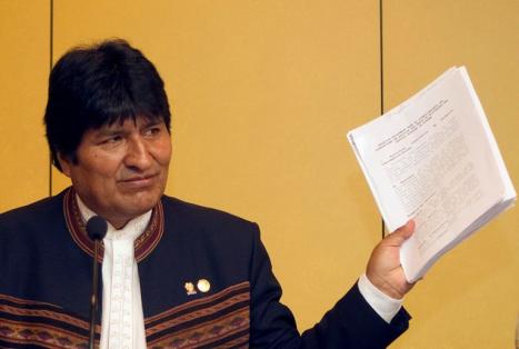 Evo Morales expropia la filial de Red El�ctrica Espa�ola en Bolivia