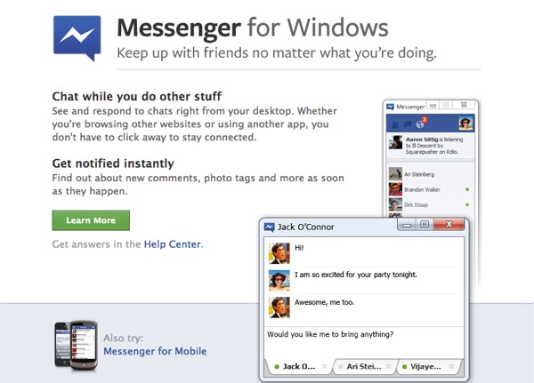FACEBOOK MESSENGER
