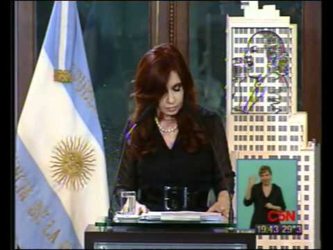 Cristina anunci un aumento de 17,62% en las jubilaciones