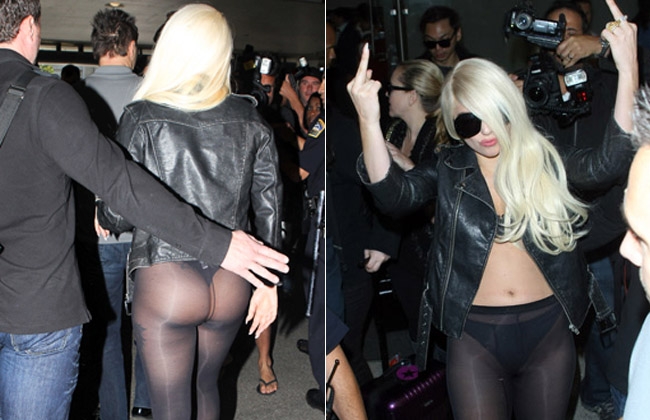 LADY GAGA MOSTRO Y PROVOCO