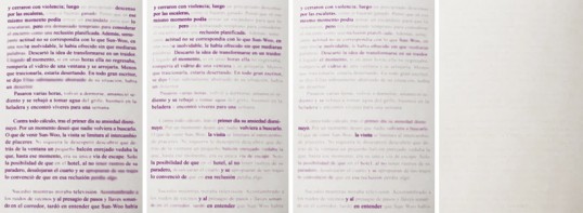 UN LIBRO QUE SE BORRA LUEGO DE SER LEIDO