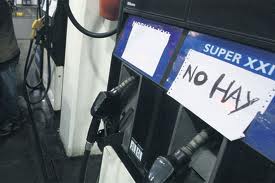 Que pasa con la nafta? La Premium a $7,50 y la súper no se consigue por ningún lado