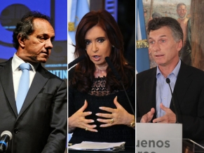 La imagen de Scioli supera el 51%, seguido por Cristina Kirchner con el 41%