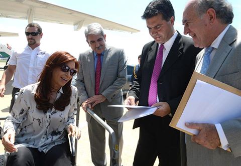 Una foto de Cristina Fernandez de Kirchner.