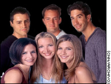Los personajes de la popular serie Friends, estan grabando sus ultimos capitulos, dicen estar muy tristes.