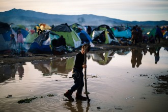 Decenas de miles de refugiados quedaron encerrados en Grecia