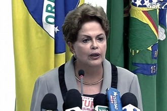 Dilma insiste en que la crisis brasileña es generada por una oposición derrotada