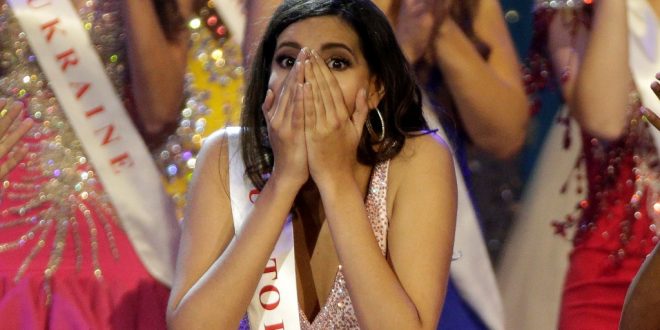 Stephanie del Valle con 19 años es la nueva Miss Mundo 2016