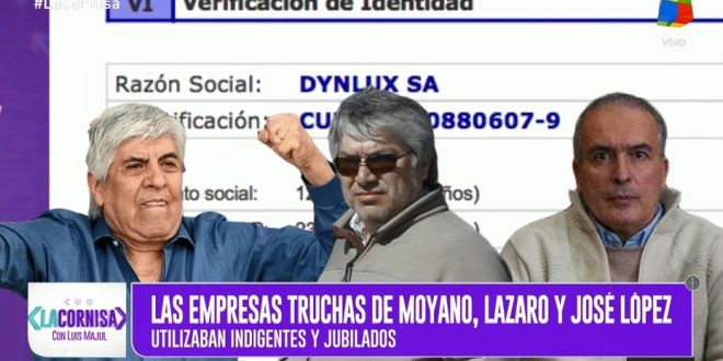 Denuncian un vínculo entre Lázaro Báez, José López y Hugo Moyano en una red de "empresas truchas"