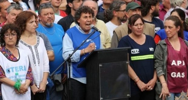 Amenaza de la CTA en Plaza de Mayo: "O se cae este modelo económico o estos tipos dejan el gobierno"