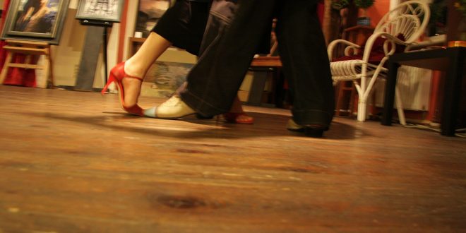 El tango en Buenos Aires.