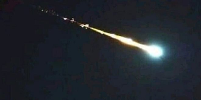 Video: Un gran meteorito cayó sobre Venezuela y es furor en las redes