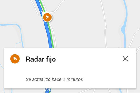 Google Maps ya permite ver la ubicación de los radares de velocidad en todas las rutas del país