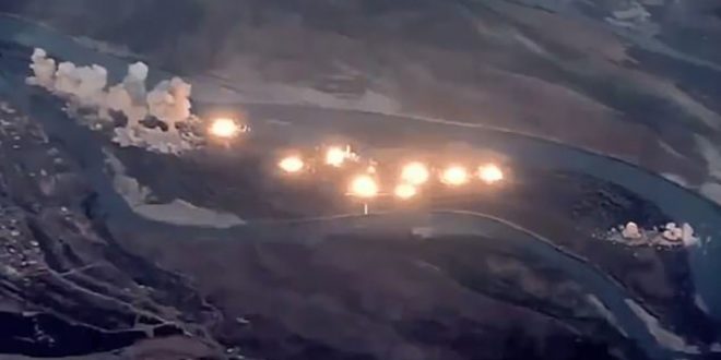 VIDEO: Aviones de EE.UU. lanzan 36 toneladas de bombas contra una isla iraquí "infestada por el EI"