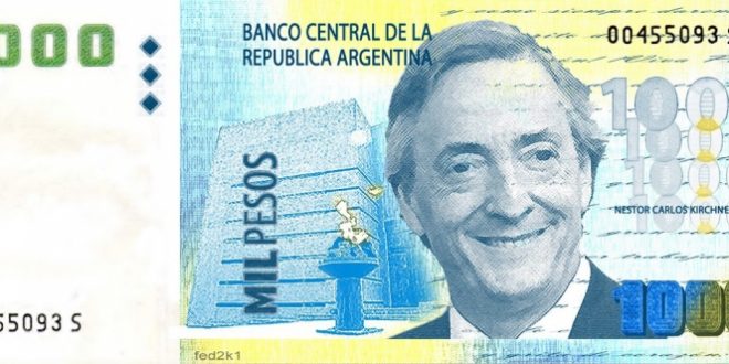 Impulsan la creación del billete de Néstor Kirchner