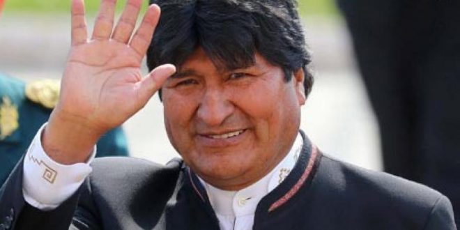 Evo Morales está en la Argentina