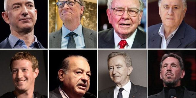 Las 10 personas mas ricas del planeta según Forbes