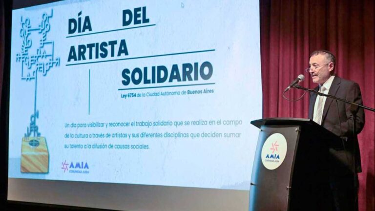 AMIA Premia a los Artistas Solidarios 2025