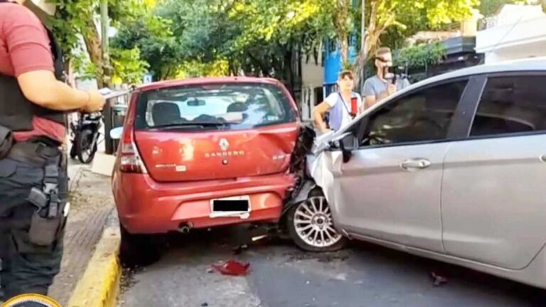 Tomo, chocó y se atrincheró: 1.5 de alcohol en sangre