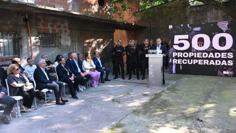 La Ciudad recobra 500 propiedades