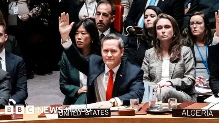 Consejo de Seguridad de la ONU Apoya el Plan de Trump para Gaza