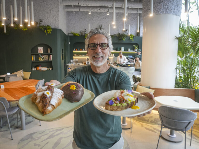 Juan Miceli inaugura su nuevo café ‘verde’ en Retiro