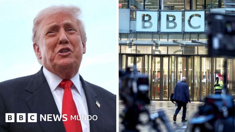 La BBC se disculpa con Trump por un documental, pero niega compensación