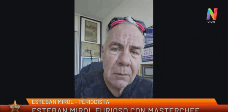 Esteban Mirol presenta seis denuncias contra ‘MasterChef Celebrity’, incluyendo abandono por parte de un coach