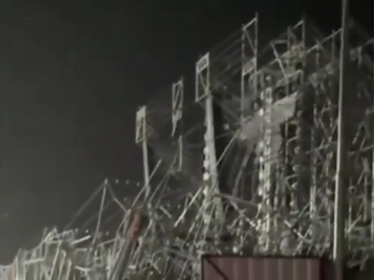 Impactante Video del Colapso