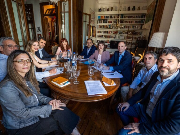 Nueve economistas se reúnen con Cristina Kirchner en prisión domiciliaria