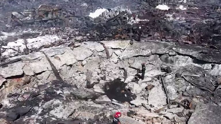 Ezeiza: Un cráter revela la magnitud del desastre una semana después de la explosión
