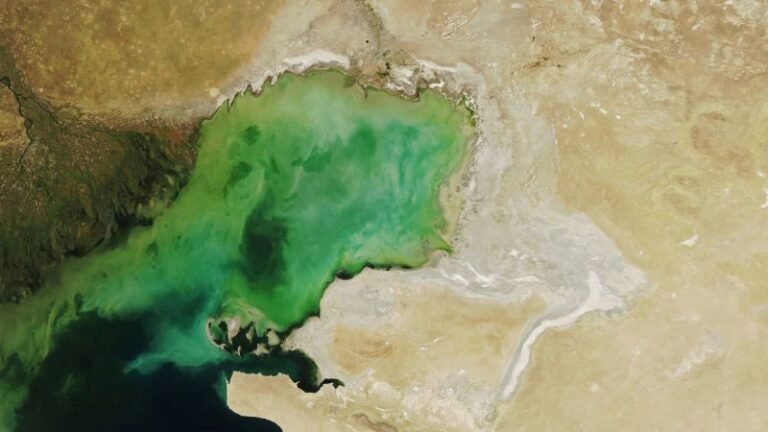 “El lago más grande del mundo se encoge rápidamente: ¿el fin de su esplendor?”