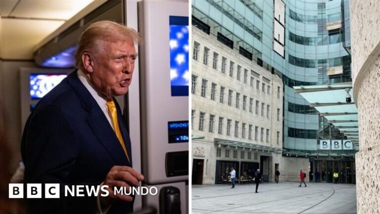 Trump anuncia demanda contra la BBC tras disculpa por edición de documental sin compensación