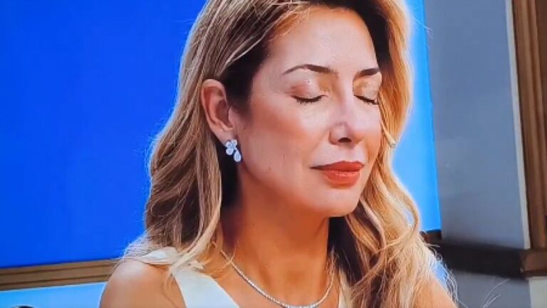 Fabiola Yáñez, incómoda ante las preguntas de Mirtha Legrand en Mesaza de Olivos
