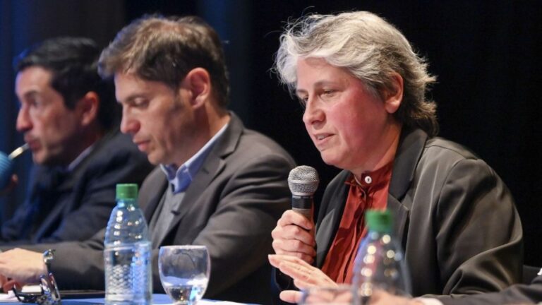 Kicillof presenta a Flavia Terigi como nueva ministra de Educación tras la renuncia de Sileoni