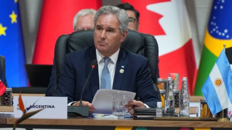 Argentina se aparta del G20 y rechaza la declaración final por falta de consenso