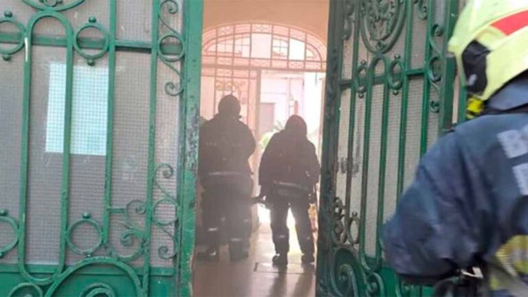 Incendio en hotel de Caballito: un muerto y cinco heridos