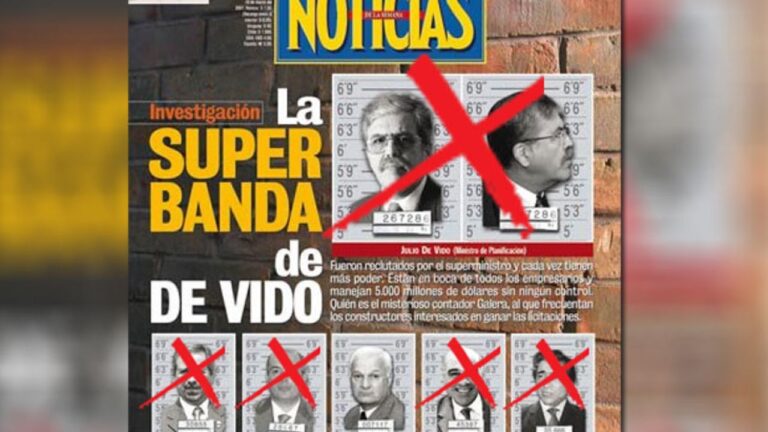 De Vido en prisión: la impactante portada de NOTICIAS sobre su ‘superbanda’