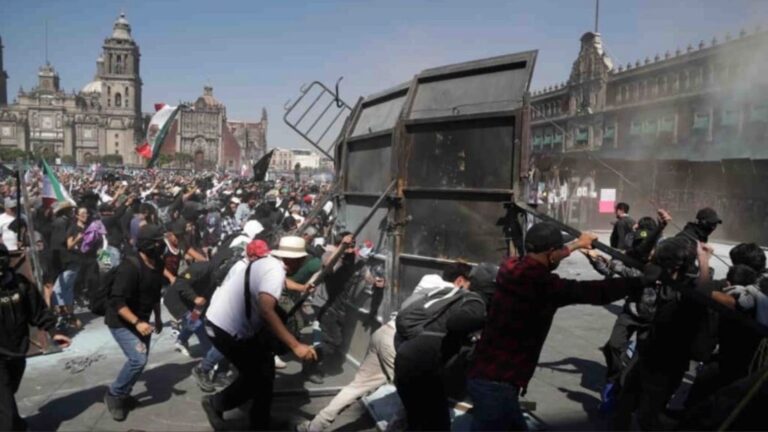 Protestas en México: más de 120 heridos por la violencia